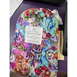 NEW CHARLIES PROJECT kids best friends forever changing pad cover in pink multi